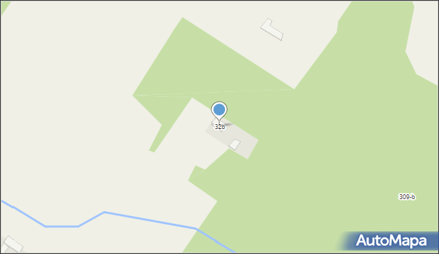 Łaziska, Łaziska, 32b, mapa Łaziska