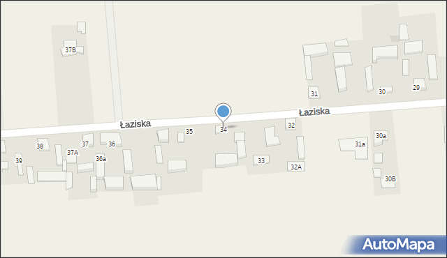 Łaziska, Łaziska, 34, mapa Łaziska