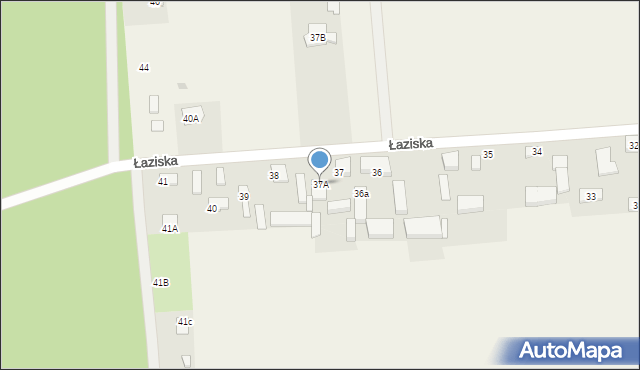 Łaziska, Łaziska, 37A, mapa Łaziska
