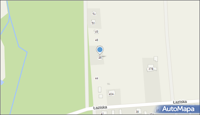 Łaziska, Łaziska, 46, mapa Łaziska