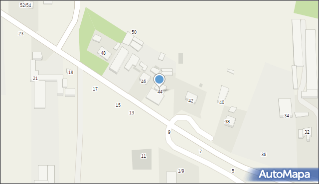 Łazisko, Łazisko, 44, mapa Łazisko