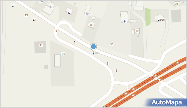 Łazisko, Łazisko, 5, mapa Łazisko