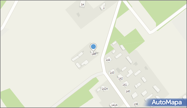 Łazów, Łazów, 146, mapa Łazów