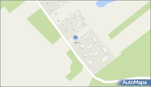 Łazów, Łazów, 4, mapa Łazów