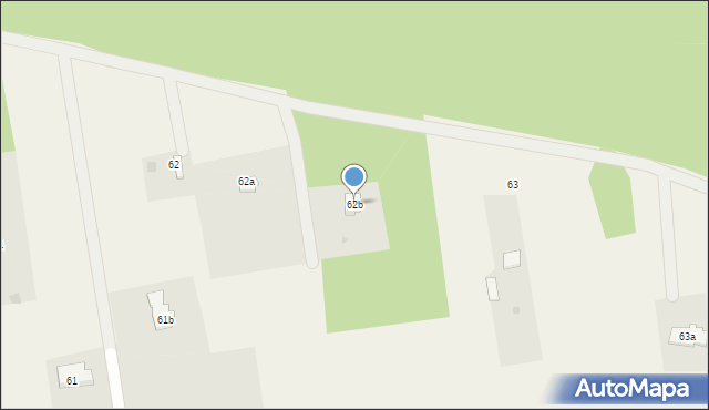 Łazy, Łazy, 62b, mapa Łazy