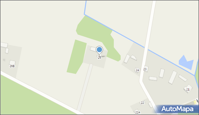 Łazy, Łazy, 25, mapa Łazy
