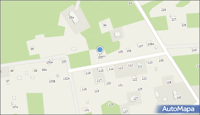 Łazy, Łazy, 104, mapa Łazy