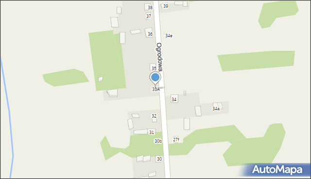 Łazy, Łazy, 33A, mapa Łazy