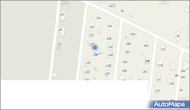 Łazy, Łazy, 23E, mapa Łazy