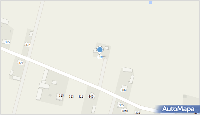 Łazy, Łazy, 310, mapa Łazy