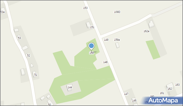Łazy, Łazy, 150, mapa Łazy