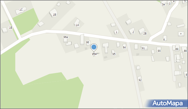 Łazy, Łazy, 95A, mapa Łazy