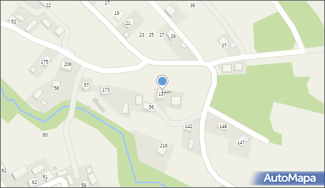 Łazy, Łazy, 137, mapa Łazy