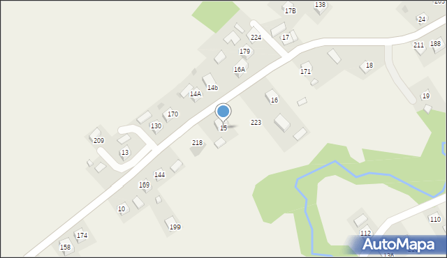 Łazy, Łazy, 15, mapa Łazy