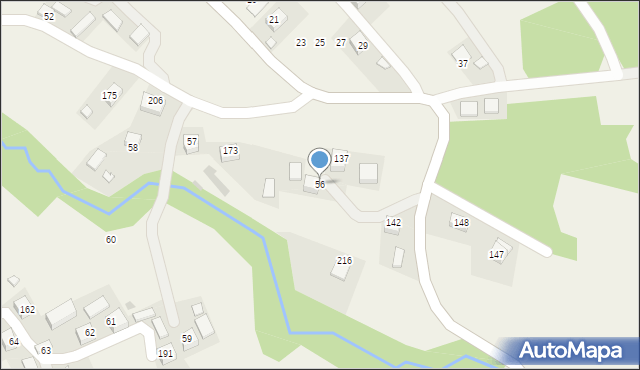 Łazy, Łazy, 56, mapa Łazy