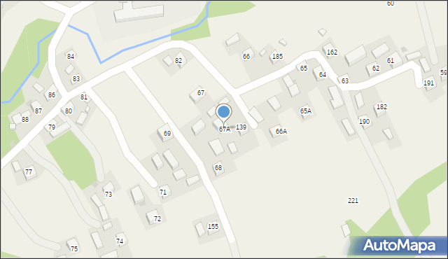 Łazy, Łazy, 67A, mapa Łazy