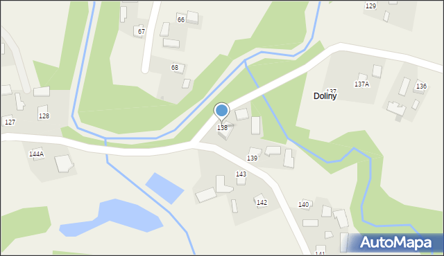 Łazy, Łazy, 138, mapa Łazy