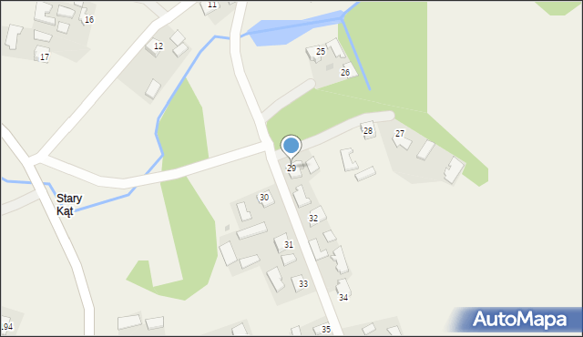 Łazy, Łazy, 29, mapa Łazy