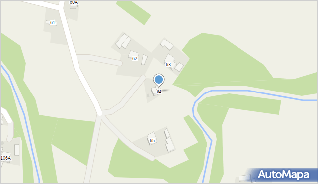 Łazy, Łazy, 64, mapa Łazy