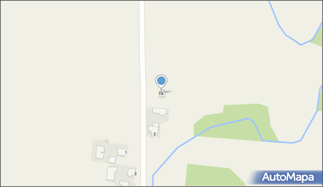 Łazy, Łazy, 6a, mapa Łazy