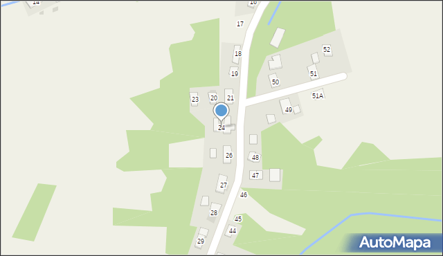 Łazy, Łazy, 24, mapa Łazy