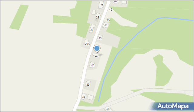 Łazy, Łazy, 42, mapa Łazy