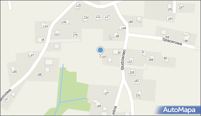 Łazy, Łazy, 302, mapa Łazy