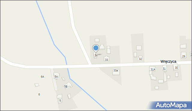 Łazy, Łazy, 34, mapa Łazy