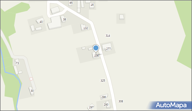 Łazy Biegonickie, Łazy Biegonickie, 106, mapa Łazy Biegonickie