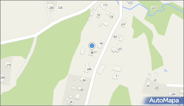 Łazy Biegonickie, Łazy Biegonickie, 96, mapa Łazy Biegonickie