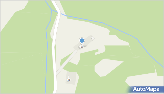 Łazy Brzyńskie, Łazy Brzyńskie, 99, mapa Łazy Brzyńskie