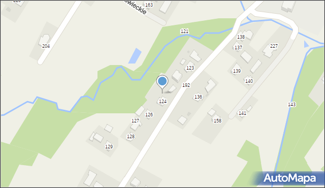 Łazy Dębowieckie, Łazy Dębowieckie, 125, mapa Łazy Dębowieckie