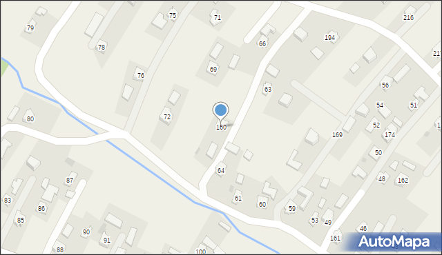 Łazy Dębowieckie, Łazy Dębowieckie, 160, mapa Łazy Dębowieckie