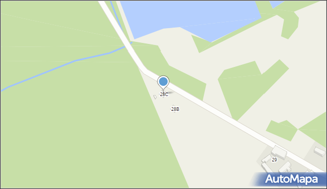 Łazy Małe, Łazy Małe, 28C, mapa Łazy Małe