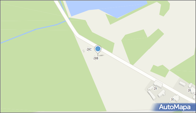 Łazy Małe, Łazy Małe, 29a, mapa Łazy Małe