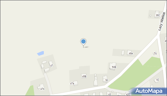 Łazy Wielkie, Łazy Wielkie, 45d, mapa Łazy Wielkie