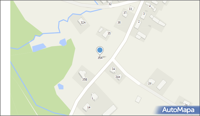 Łążyn, Łążyn, 35A, mapa Łążyn