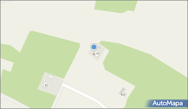 Łążyn, Łążyn, 61, mapa Łążyn