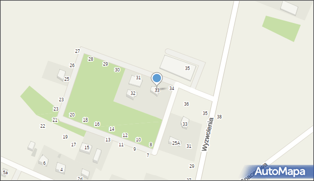 Liniewo, Łąkowa, 33, mapa Liniewo