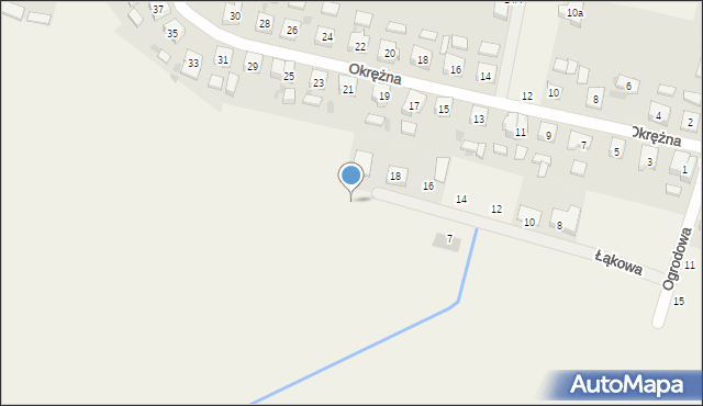 Lipno, Łąkowa, 11, mapa Lipno