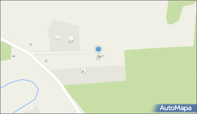 Lipusz, Łąkowa, 23a, mapa Lipusz