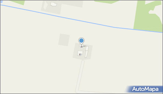 Maków Nowy, Laskowa, 30, mapa Maków Nowy