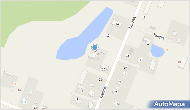 Maszewo, Łączna, 18, mapa Maszewo