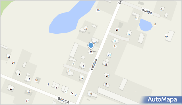 Maszewo, Łączna, 22, mapa Maszewo