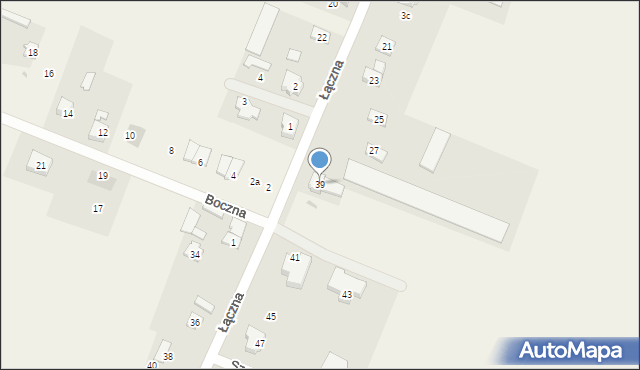 Maszewo, Łączna, 39, mapa Maszewo