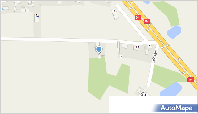 Mazurowice, Łąkowa, 9, mapa Mazurowice
