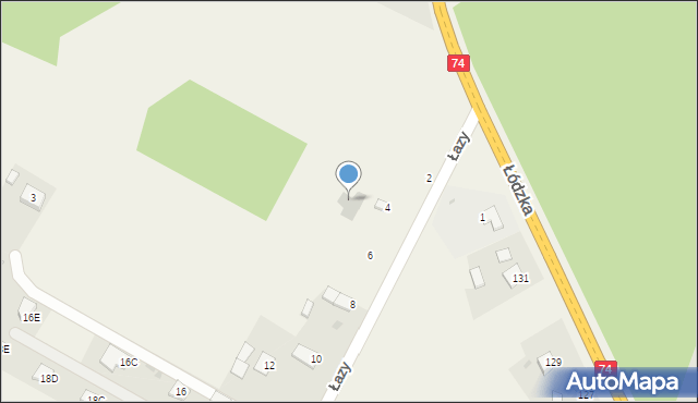 Miedziana Góra, Łazy, 4a, mapa Miedziana Góra