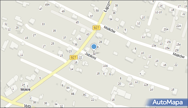 Mikołów, Łączna, 24, mapa Mikołów