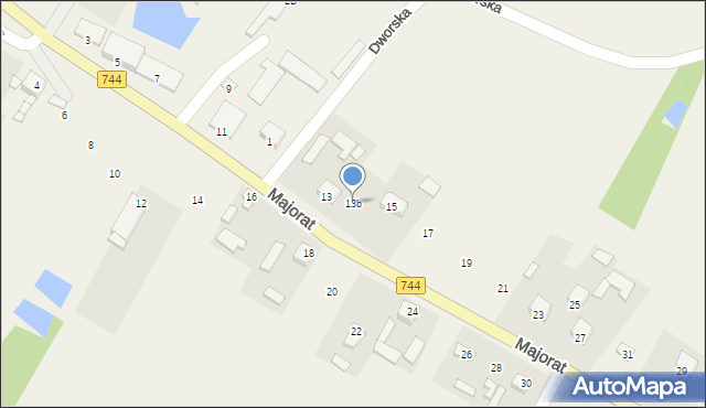 Mirzec, Langiewicza Mariana, gen., 13b, mapa Mirzec