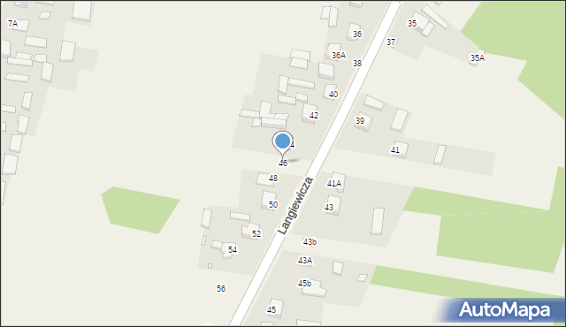 Mirzec, Langiewicza Mariana, gen., 46, mapa Mirzec